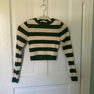 zara stripped shirt